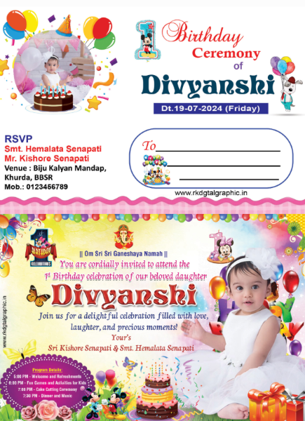thumbnail Divyansi Birthday Card